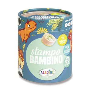 Pečiatky Aladine Stampo Bambino Dinosaury, 8 ks